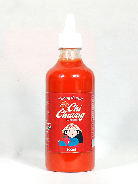 Tương ớt Chí Chương 500ml mác Hải Nam