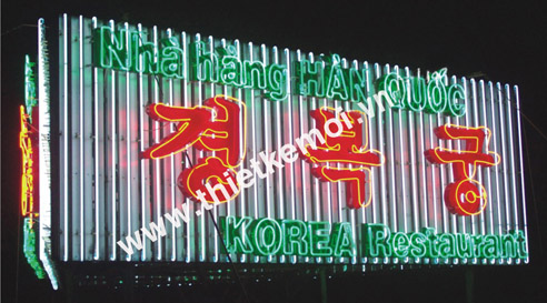 Biển Neon sign