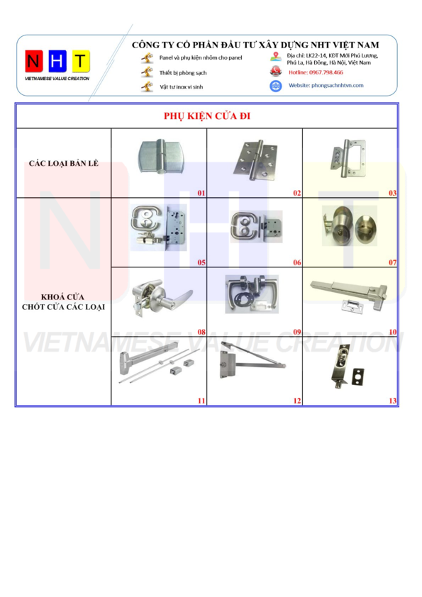 Phụ kiện cửa