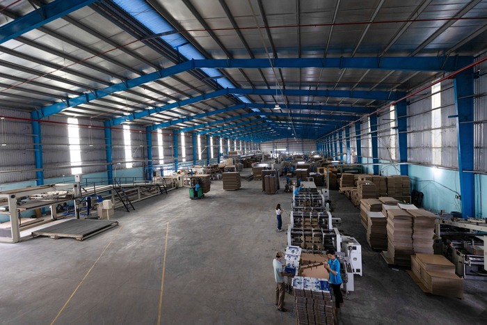 Hình ảnh nhà máy bao bì Nam Phương
