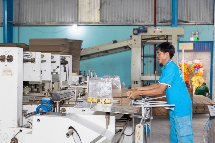 Hình ảnh nhà máy bao bì Nam Phương