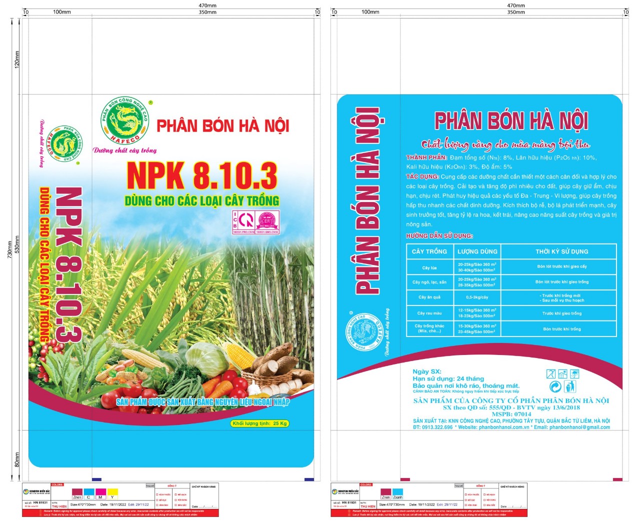 NPK 8-10-3 Cho Các Loại Cây