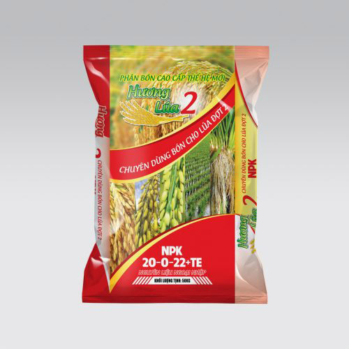 Phân bón Đức Thành Hương Lúa 2 (20.0.22 + TE)