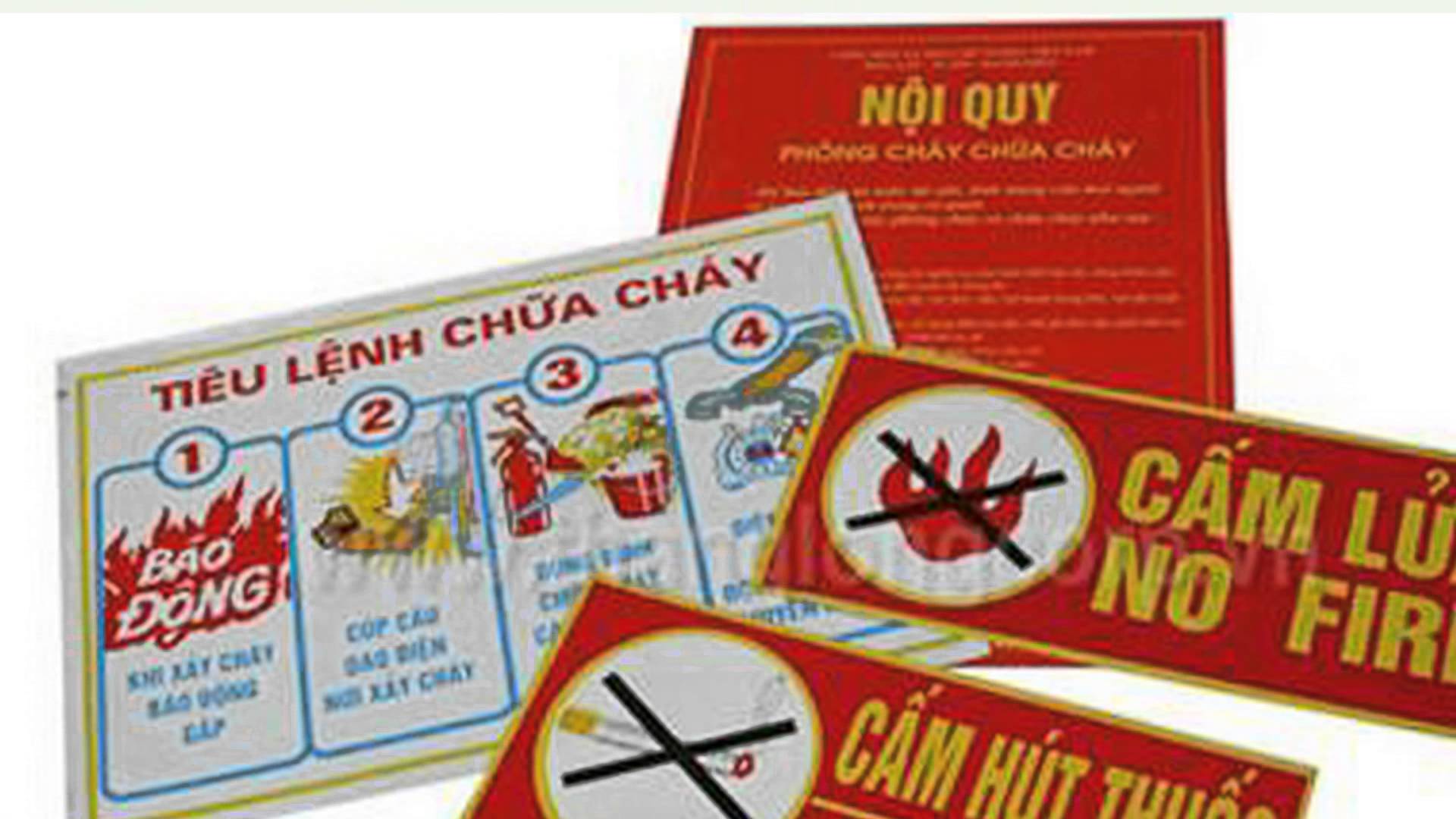 Bảng nội quy PCCC
