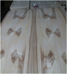 Veneer ghép hoa