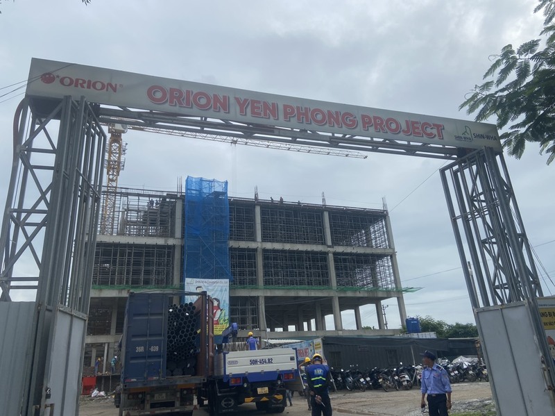 Nhà máy thực phẩm Orion Vina Yên Phong