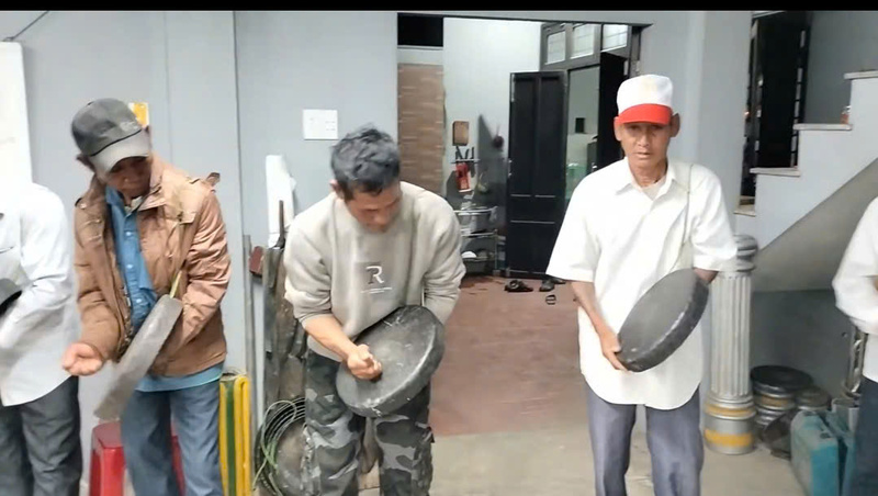 Nhạc cụ cồng chiêng của đồng bảo dân tộc thiểu số
