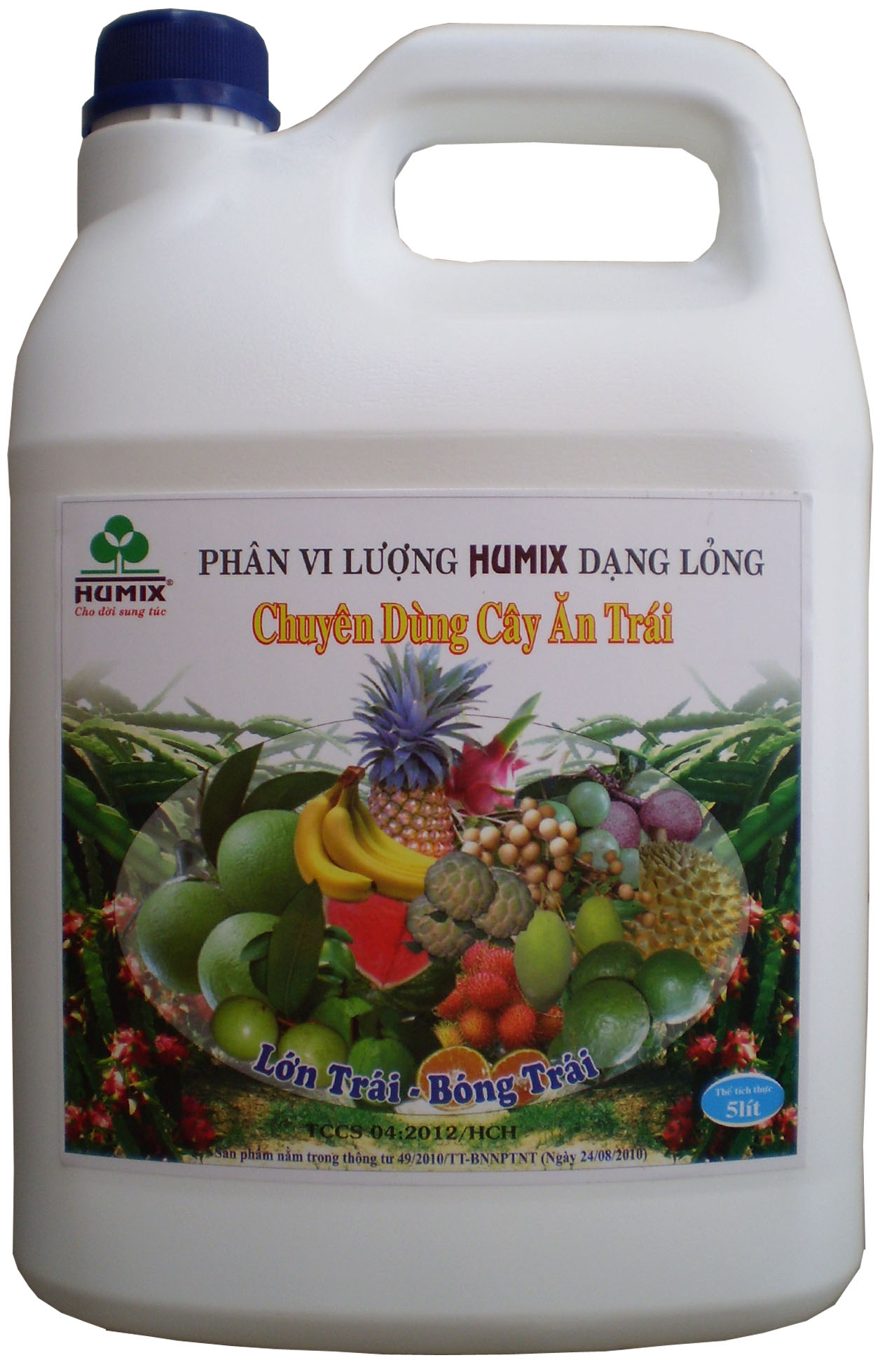 Phân vi lượng dạng lỏng HuMix chuyên dùng cho cây ăn trái