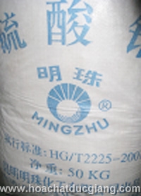 Nhôm Sunfat