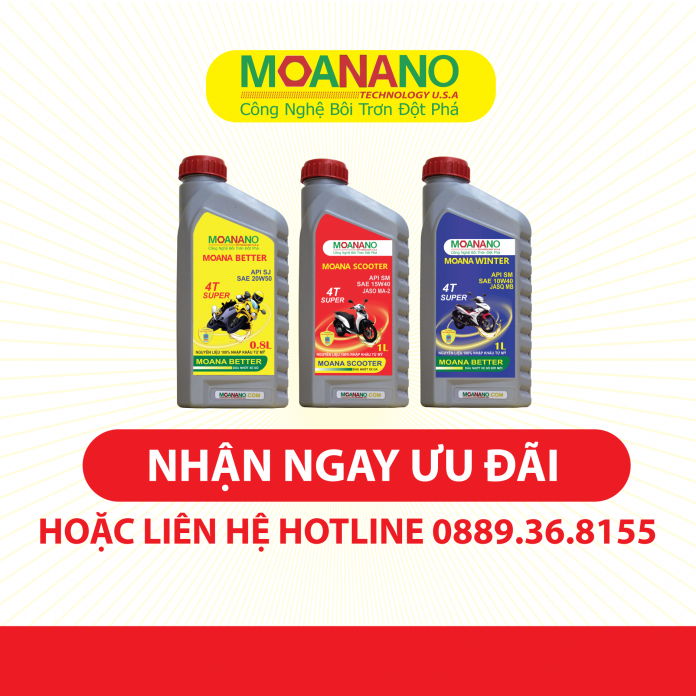 Dầu nhớt xe máy ga