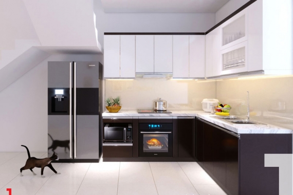Trang trí nội thất phòng bếp
