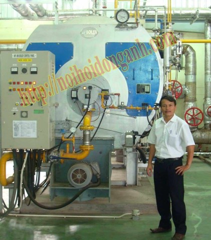 Nồi hơi đốt gas