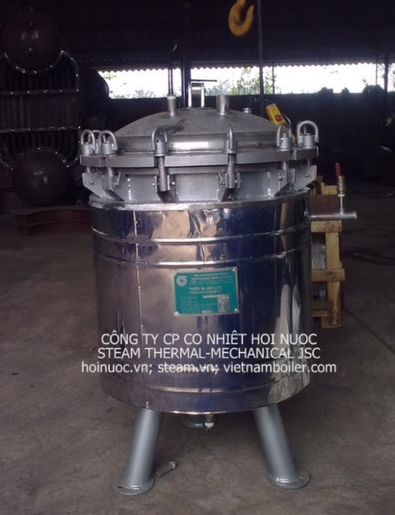 Nồi thanh trùng bịch nấm