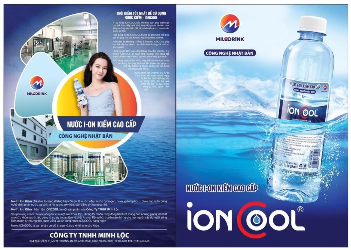 Nước ion kiềm đóng chai