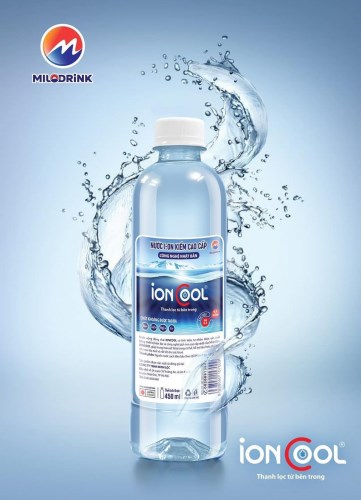 Nước ion kiềm đóng chai