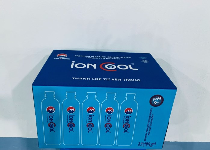 Nước ion kiềm đóng chai