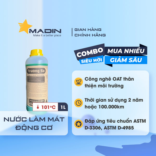 Madin Coolant Trường Sa 1L