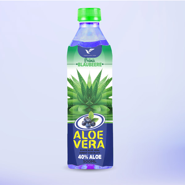Nước nha đam hương việt quất 500ml