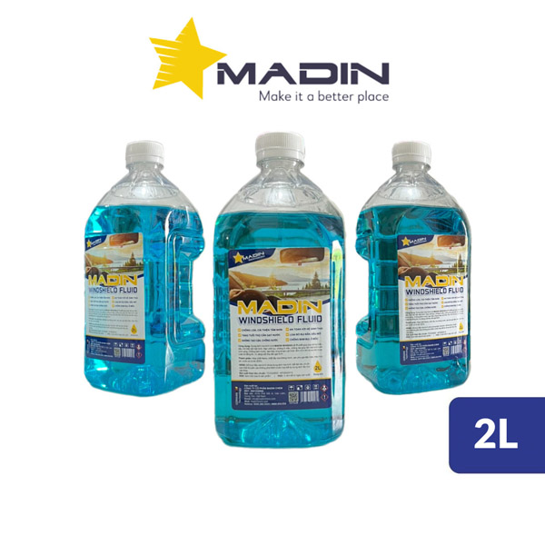 Nước rửa kính ô tô Madin Windshield Fluid 2L