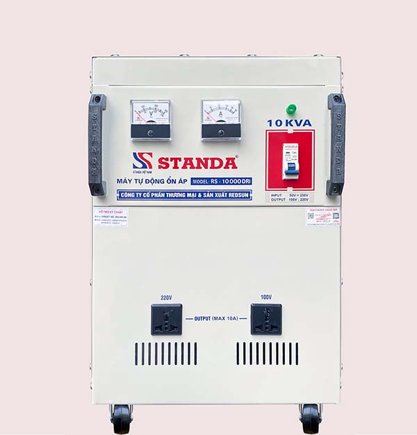 Ổn áp Standa 10KVA dải 50-250V Model RS-10000DRI-A