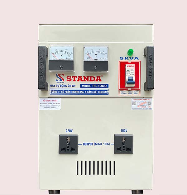 Ổn áp Standa 5KVA dải 150-250V Model RS-5000-A
