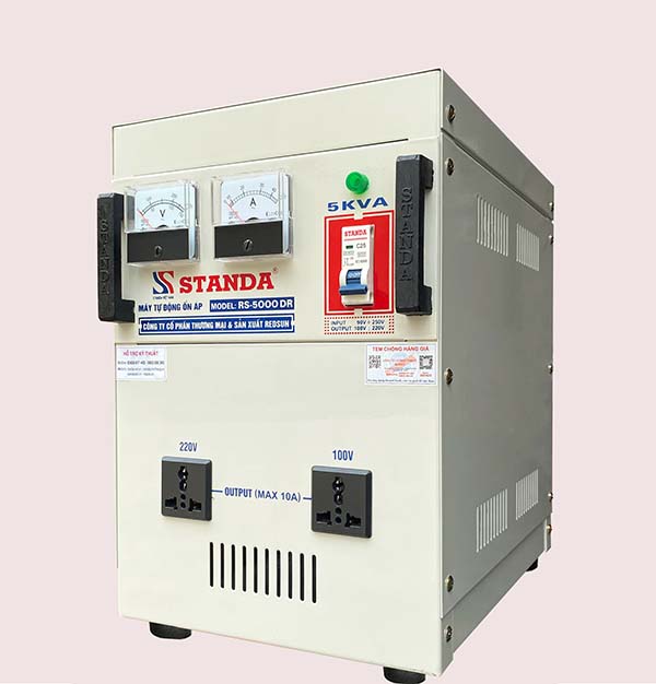 Ổn áp Standa 5KVA dải 90-250V Model RS-5000DR-B