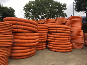 ống nhựa xoắn HDPE luồn cáp ngầm