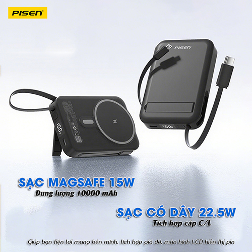 PISEN QUICK Aircraft PowerMag 22.5W
