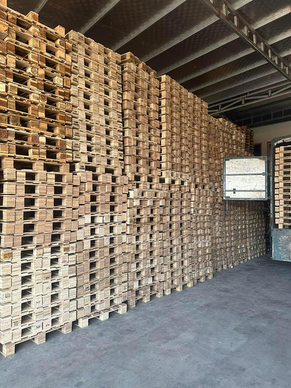 Pallet cũ, gỗ ván ép KT 1200x800mm