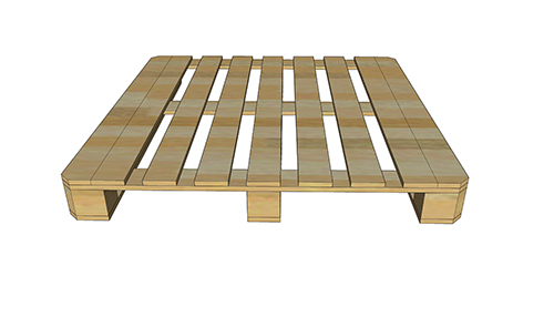 Pallet gỗ Châu á