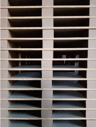 Pallet khay 9 chân