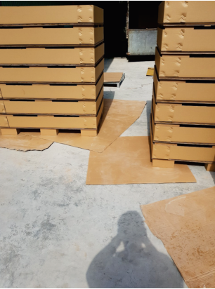 Pallet khay 9 chân