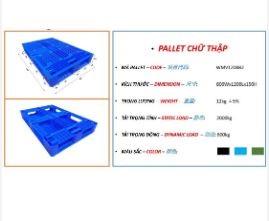 Pallet liền khối WMV1208B2