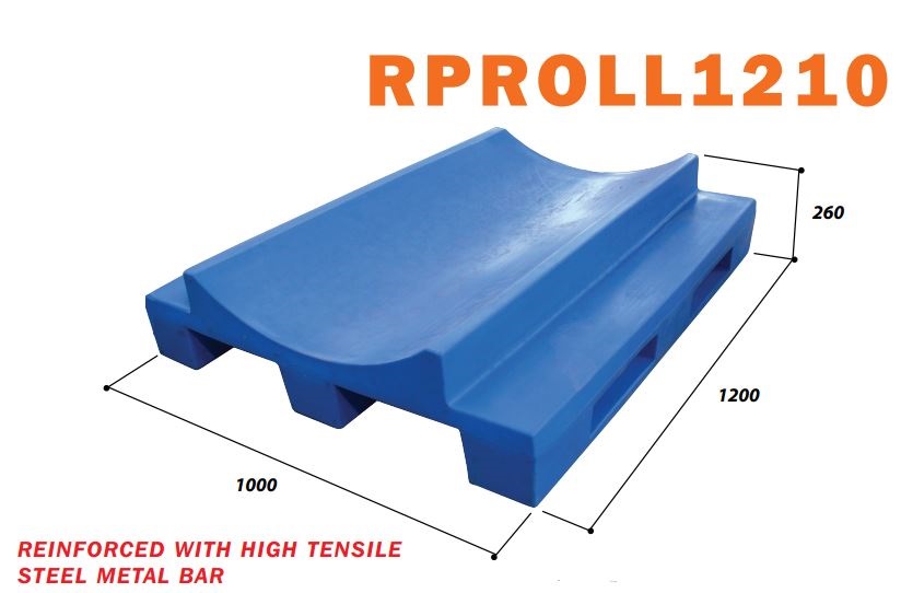 Pallet nhựa chứa cuộn