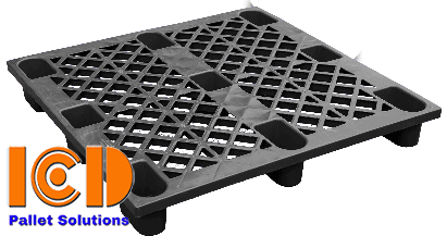 Pallet nhựa cốc ICD C145-3 KT1200x1000x145mm