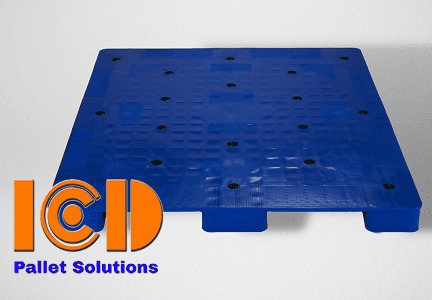 Pallet nhựa lót sàn 1200x1000x78mm màu xanh PL02-LS