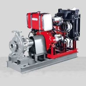 Máy bơm chữa cháy Parolli động cơ diesel