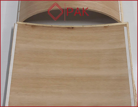 Phôi tựa lưng và mặt ngồi Veneer sồi