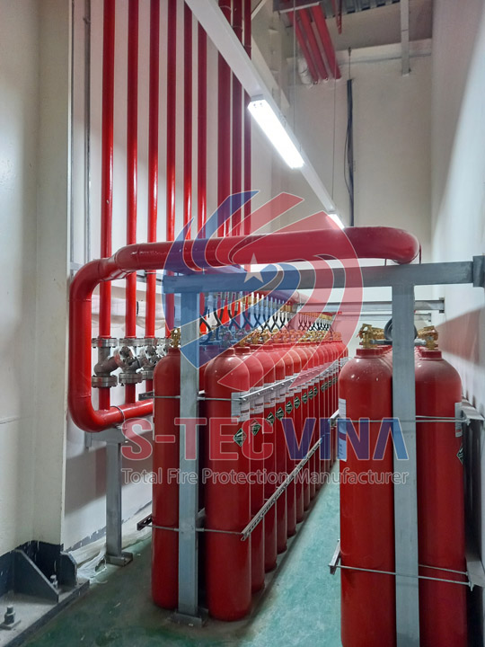 Phòng chứa bình khí CO2