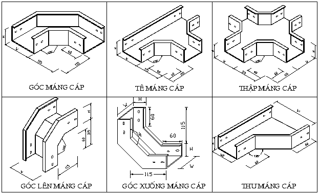 Phụ kiện máng cáp