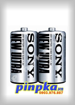 Pin dai D 1,5V Sony New Ultra Battery R20-SUM1
