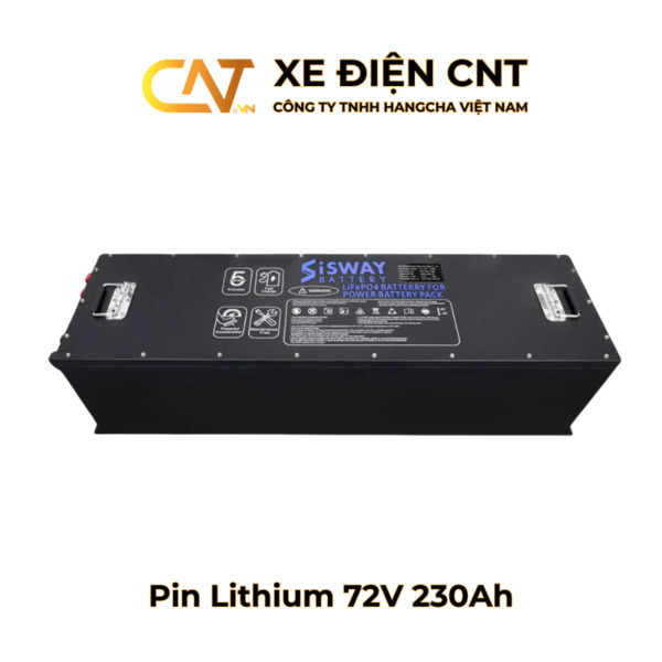 Pin Lithium 72V 230Ah