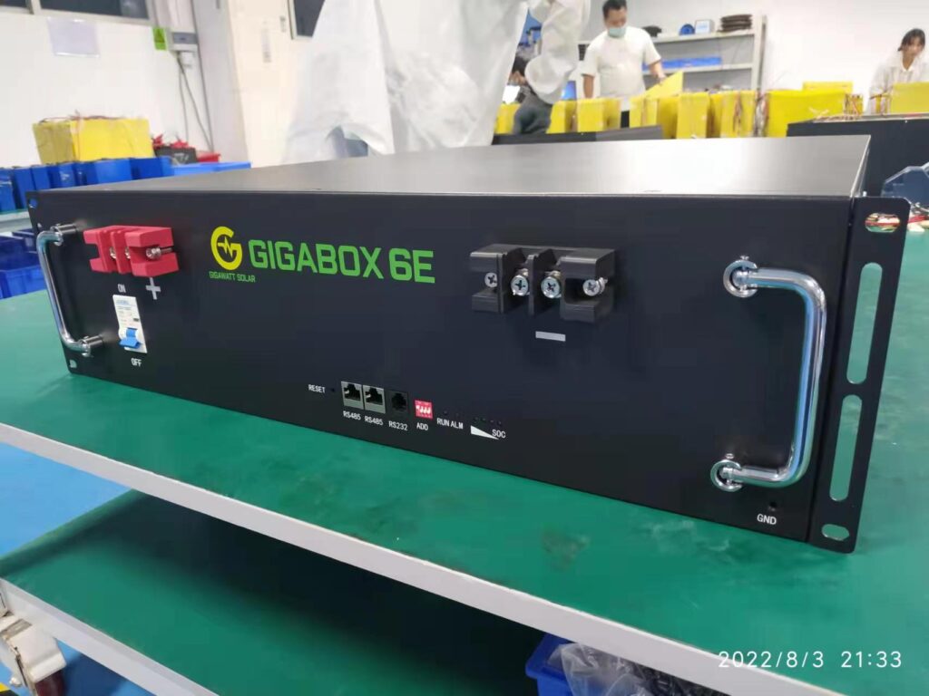 Pin trữ điện mặt trời LiFePo4 GIGABOX 6E