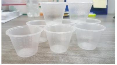 Plastic cups