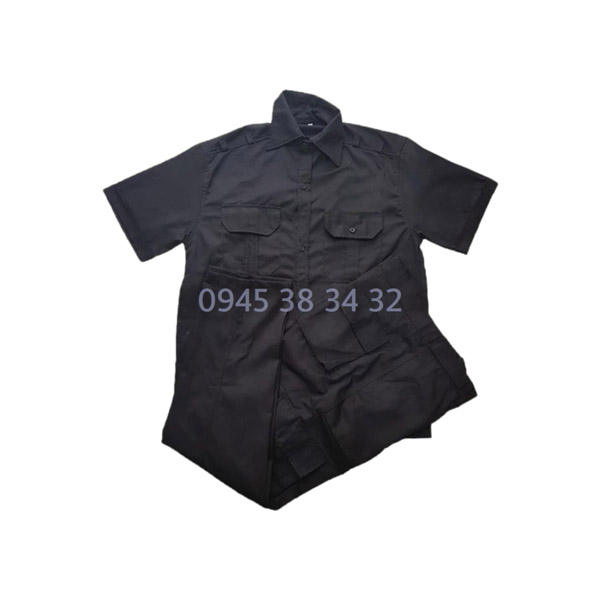 Quần áo vệ sĩ ngắn tay 65/35