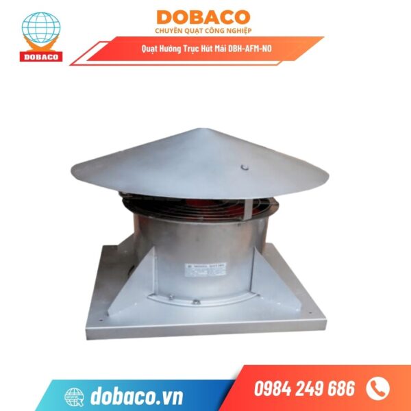 Quạt hướng trục hút mái