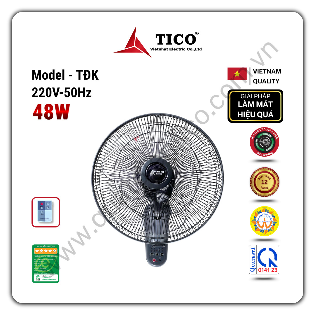 Quạt treo điều khiển TĐK