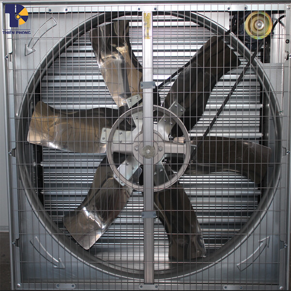 Quạt vuông thông gió nhà xưởng 1060mm