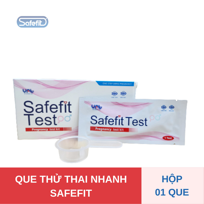 Que thử thai nhanh Safefit Test
