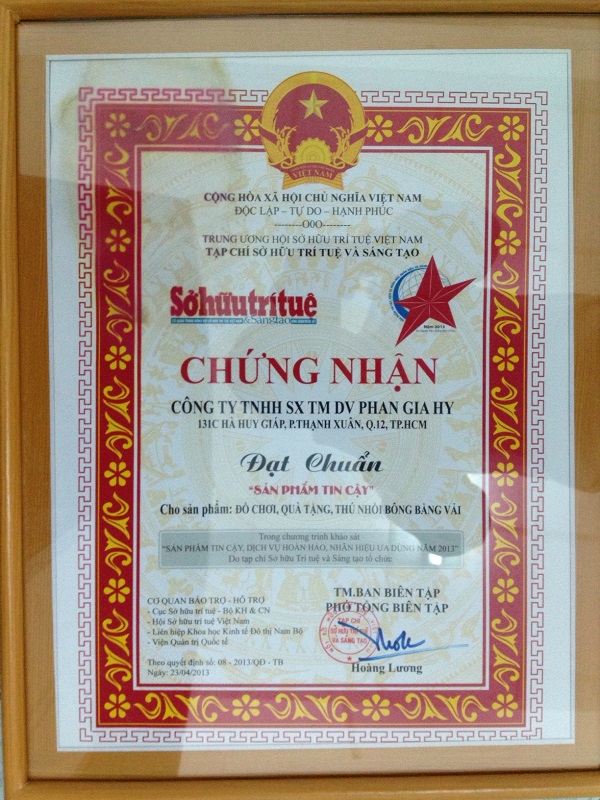 Giấy chứng nhận